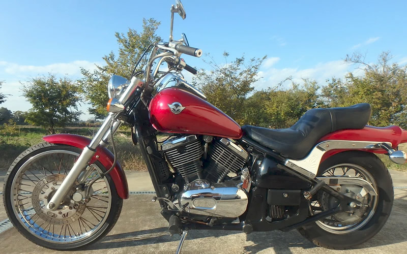 Vulcan 400, 1995 year, left view