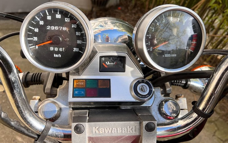 454 LTD/EN450, 1987 year, dashboard