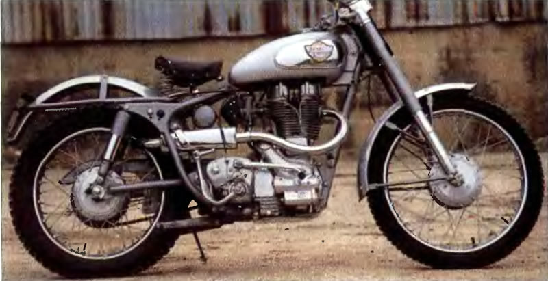Модель Trials Bullet класса 350 см3 1959 г.…