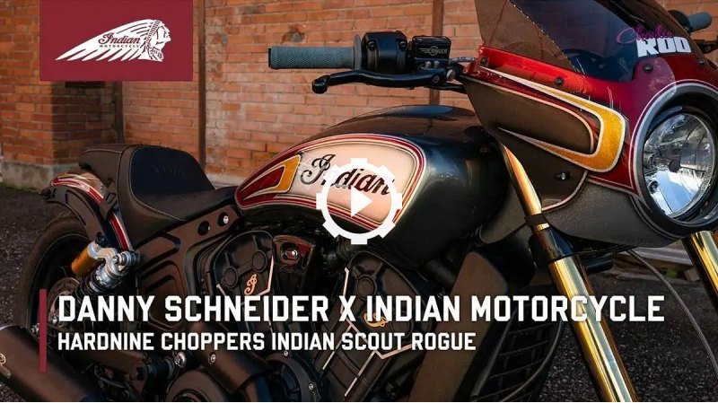 Hardnine Choppers и Indian представили Rogue…