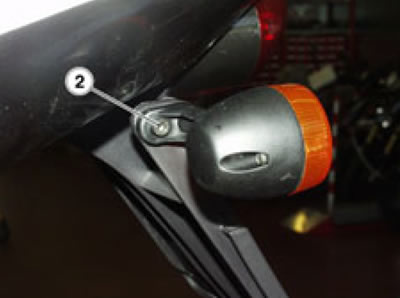 Remove the direction indicator.