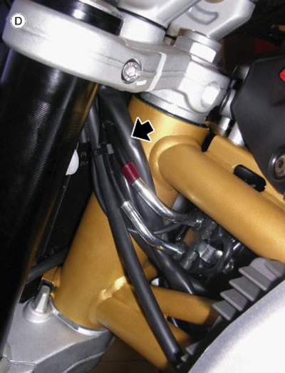 With a small clamp, not pulled clamp, fasten the…