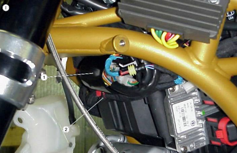 2. Place medium clamps on the central cable…