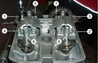 Carry out camshaft timing with the appropriate…