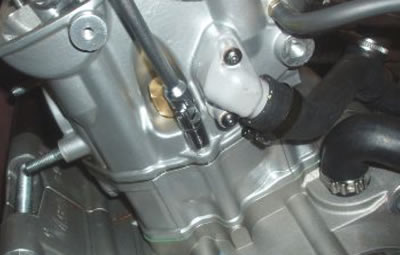 Undo and remove the outer screw.