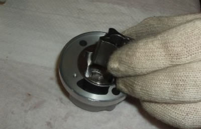 Caution! Check that the rotor and stator are not…