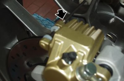 Unscrew and remove the pin.