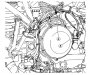 Disconnecting the righthand side electrical connections