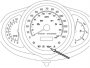 Oil pressure indicator lamp