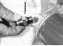 Oil line fittings — removal and installation