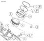Removing and installing pistons