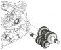 Removing and installing the transmission