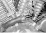 Coolant hoses and unions — removal and installation