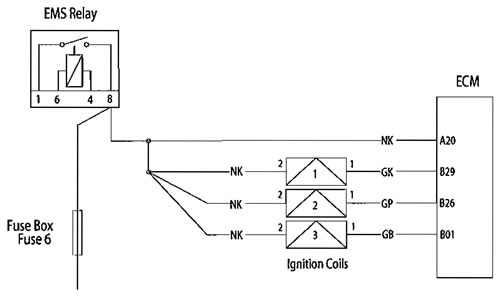 Схема цепи