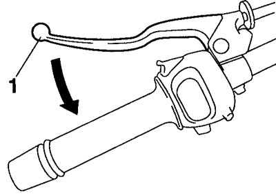 1. Clutch lever
